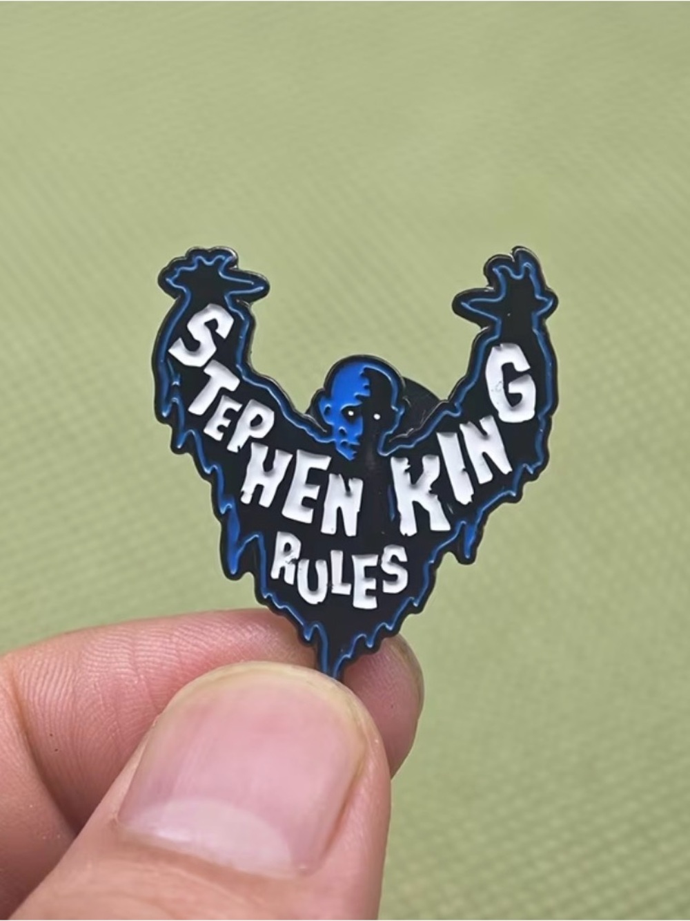 Salem’s Lot Stephen King Rules Enamel Pin